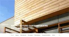 Desktop Screenshot of ag-architecte.fr