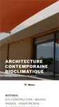 Mobile Screenshot of ag-architecte.fr